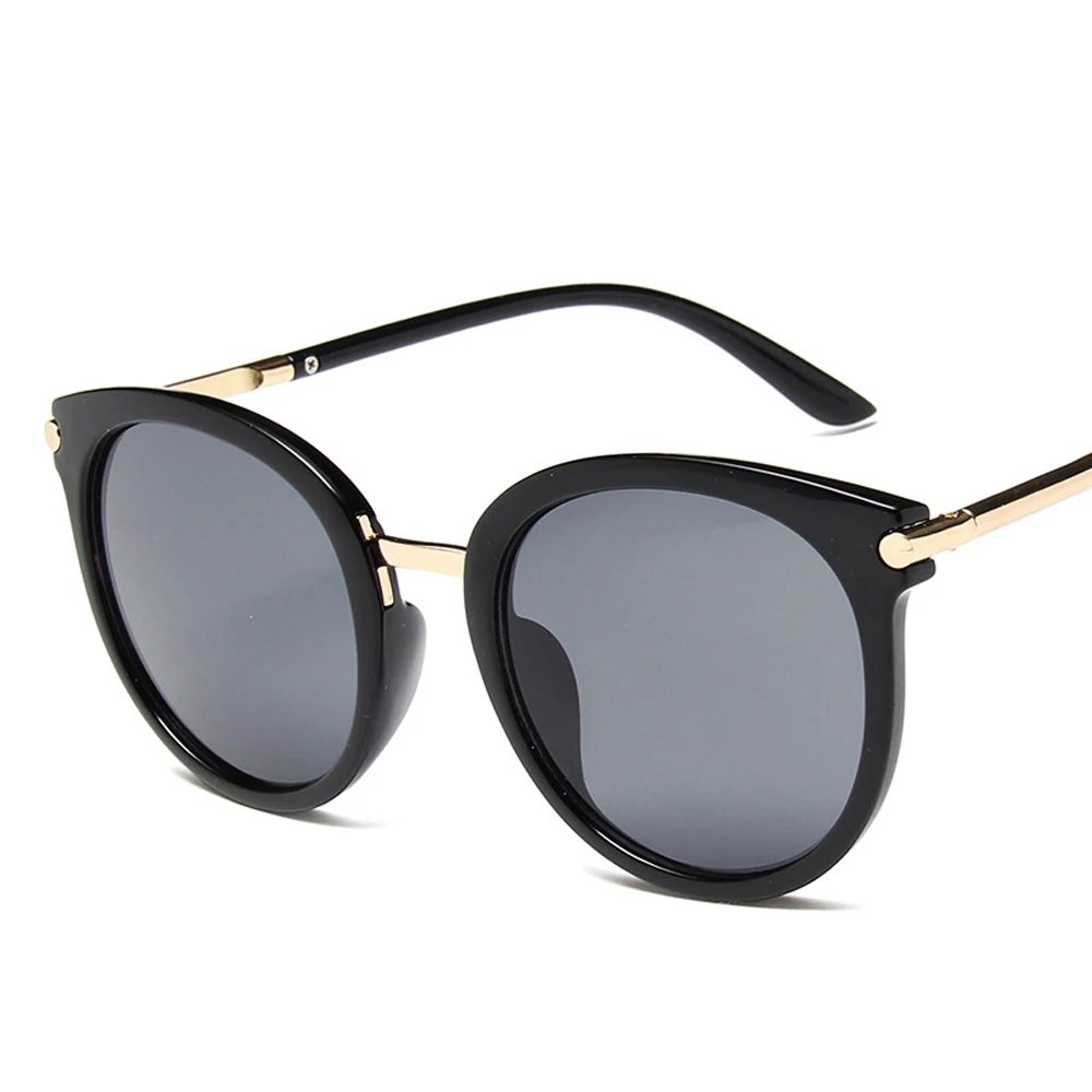 

MUSELIFE 2020 New Sunglasses Women Driving Mirrors vintage For Women Reflective flat lens Sun Glasses Female oculos UV400