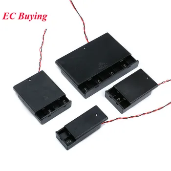 2/3/4/8*AA Battery Cover Storage Holder Case Box Container Cell Box With NO/OFF Button For AA Battery Holder DIY
2/3/4/8*AA Battery Cover Storage Holder Case Box Container Cell Box With NO/OFF Button For AA Battery Holder DIY