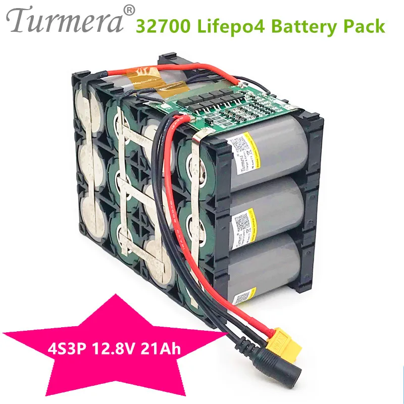 4S3P 12.8V 21Ah 32700 Lifepo4 Battery Pack with 4S40A Maximum 100A Balanced BMS for Electric Boat Uninterrupted Power Supply 12V
4S3P 12.8V 21Ah 32700 Lifepo4 Battery Pack with 4S40A Maximum 100A Balanced BMS for Electric Boat Uninterrupted Power Supply 12V