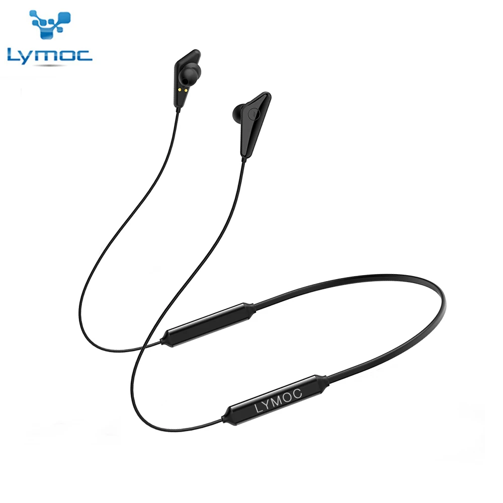 LYMOC Q5 плюс Bluetooth наушники Беспроводной гарнитуры V5.0 с шейным ободом Спорт Бег 68