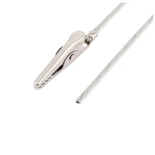 10 Pieces Wire Card Holder Metal Alligator Clamp Clips 15cm Long-tailed Memo Clip Table Picture Number Holder
10 Pieces Wire Card Holder Metal Alligator Clamp Clips 15cm Long-tailed Memo Clip Table Picture Number Holder