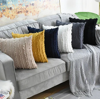2Pcs Velvet Black Cushion Covers Soft Decorative Square Throw Pillow Cases Stripe Design with Invisible Zipper 45cmx45cm New
2Pcs Velvet Black Cushion Covers Soft Decorative Square Throw Pillow Cases Stripe Design with Invisible Zipper 45cmx45cm New