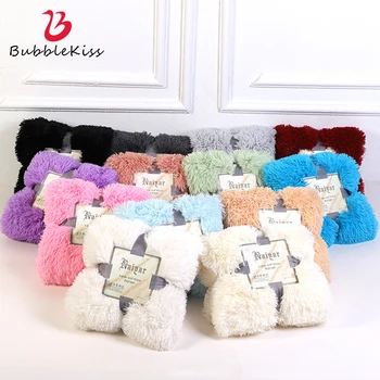 Bubble Kiss Nordic Style Plush Blanket Double-Sided Velvet Blankets For Beds Thicken Throw Blanket Solid Color Sofa Nap Blankets
Bubble Kiss Nordic Style Plush Blanket Double-Sided Velvet Blankets For Beds Thicken Throw Blanket Solid Color Sofa Nap Blankets