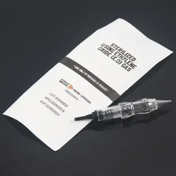 10PCS Revolution Tattoo Needle Permanent Makeup Screw Cartridge Needles For Black pearl pmu Machine Kit 1RL 3RL 5RL 7RL