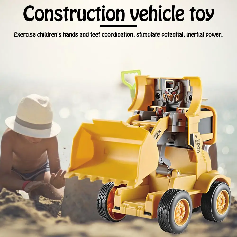Inertial Construction Vehicle Toy Deformation Engineering Truck Excavator Model for Boy
Inertial Construction Vehicle Toy Deformation Engineering Truck Excavator Model for Boy
