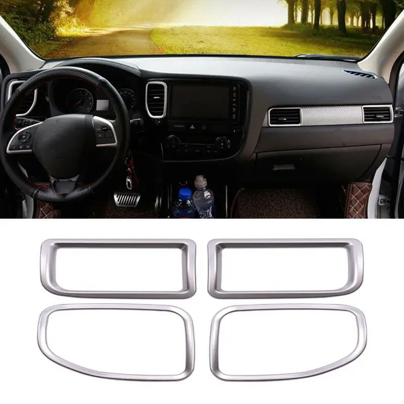 For OUTLANDER 2016 2017 2018 Interior Chrome Air Vent Outlet Ring Cover Trim 4PC
For OUTLANDER 2016 2017 2018 Interior Chrome Air Vent Outlet Ring Cover Trim 4PC