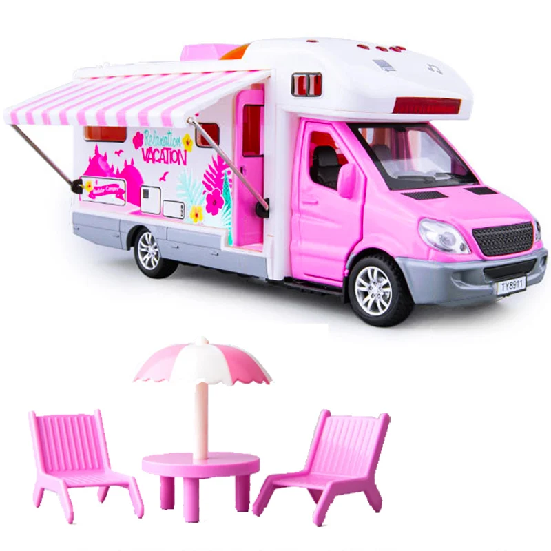 1:32 Dicast Alloy Tourer RV Car Model Sound and Light Toys Vehicle Metal Artwork Gift Dining Table Chair Children's Kids Gifts
1:32 Dicast Alloy Tourer RV Car Model Sound and Light Toys Vehicle Metal Artwork Gift Dining Table Chair Children's Kids Gifts