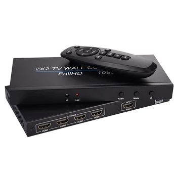 2x2 TV Video Wall Controller Processor HDMI 1080p TV Image Splicing Controller NC99
2x2 TV Video Wall Controller Processor HDMI 1080p TV Image Splicing Controller NC99