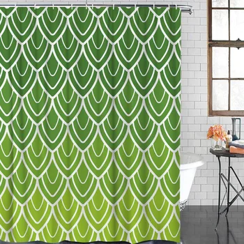 Green Diamond Pattern Shower Curtains Polyester Fabric Waterproof Bathroom Bath Curtain
Green Diamond Pattern Shower Curtains Polyester Fabric Waterproof Bathroom Bath Curtain