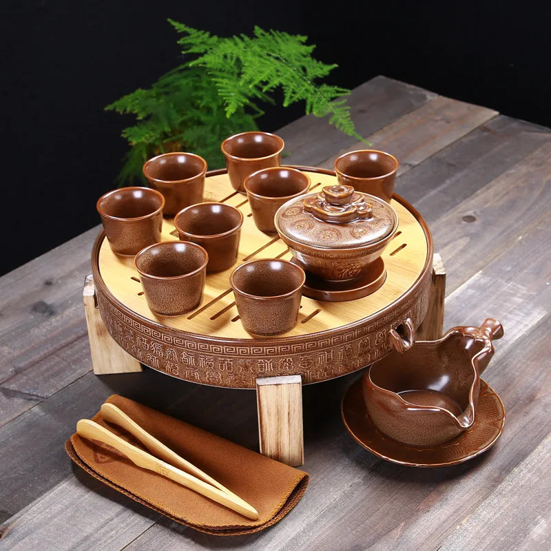 Wholesale Retro Ceramic Dry Foam Fully Semi-automatic Tea Set Tea Tray Large Set Special Offer Business Annual General Meeting H
Wholesale Retro Ceramic Dry Foam Fully Semi-automatic Tea Set Tea Tray Large Set Special Offer Business Annual General Meeting H