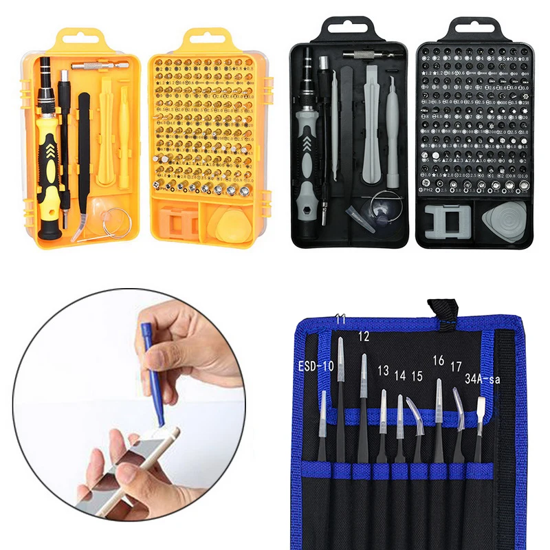 115 In 1 Screwdriver Set Multifunction Precision Screwdriver Set for Cell Phone Disassemble Watch Glasses Electrical Tools
115 In 1 Screwdriver Set Multifunction Precision Screwdriver Set for Cell Phone Disassemble Watch Glasses Electrical Tools