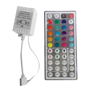 LED Strip Controller Light Controller 44-Key Remote Control Halloween 10M Decoration RGB 44 Buttons
LED Strip Controller Light Controller 44-Key Remote Control Halloween 10M Decoration RGB 44 Buttons