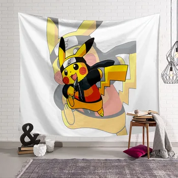 Naruto Pikachu Pokemon Tapestry 3D Printing Tapestrying Rectangular Home Decor Wall Hanging 02
Naruto Pikachu Pokemon Tapestry 3D Printing Tapestrying Rectangular Home Decor Wall Hanging 02
