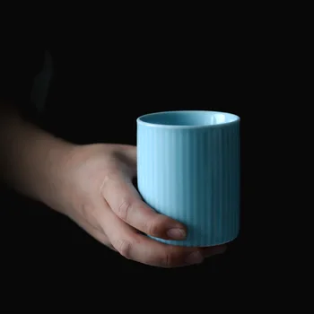 Jindezhen Ceramics Ching Stripe Cup Small Capacity Marc Cup Solid Color Cup Hand Hold Readily To Work In An Office Cup Tableware
Jindezhen Ceramics Ching Stripe Cup Small Capacity Marc Cup Solid Color Cup Hand Hold Readily To Work In An Office Cup Tableware