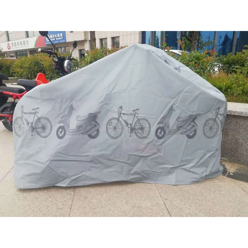Bicycle Protective Cover Outdoor Cycling Waterproof Dustproof Rain Snow Cover UV Protector For Motorcycle Bike Scooter Covers
Bicycle Protective Cover Outdoor Cycling Waterproof Dustproof Rain Snow Cover UV Protector For Motorcycle Bike Scooter Covers