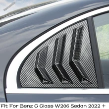 Lapetus Rear Quarter Window Scoop Louver Shutter Side Vent Cover Trim For Mercedes-Benz C Class W206 Sedan 2022 Exterior Refit
Lapetus Rear Quarter Window Scoop Louver Shutter Side Vent Cover Trim For Mercedes-Benz C Class W206 Sedan 2022 Exterior Refit