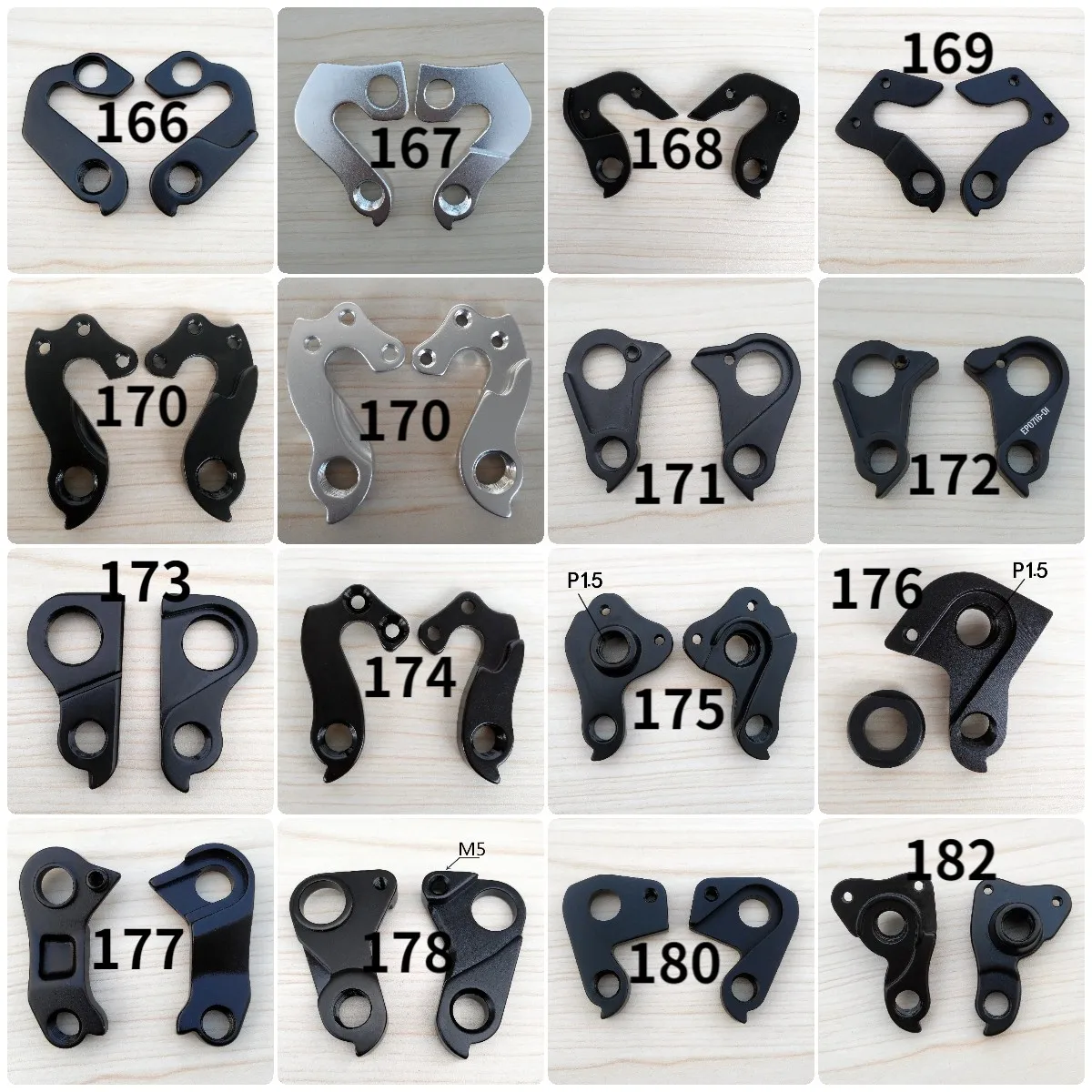 1 pc bicycle parts Bike Rear Derailleur Hanger Rear Gear Mech Derailleur Hanger Gear Hanger mech dropout fit for some Merida