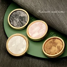 6pcs Golden Button Sewing Men Women Round Metal Buttons for Clothing Blouse Button Casual Suit Sweater Coat Accessory Needlework
6pcs Golden Button Sewing Men Women Round Metal Buttons for Clothing Blouse Button Casual Suit Sweater Coat Accessory Needlework