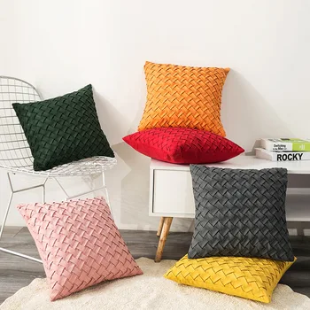 Nordic Simple Style Cushion Cover Square Solid Color Pillowcase Geometric Pattern Sofa Decorative Pillow Cover Home Decor
Nordic Simple Style Cushion Cover Square Solid Color Pillowcase Geometric Pattern Sofa Decorative Pillow Cover Home Decor