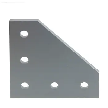 IZTOSS 5-Hole 90 Degree L Shape Outside Joining Plate for 2020 Series Aluminum Profile, Joint Bracket Plate (5pcs/Pack)
IZTOSS 5-Hole 90 Degree L Shape Outside Joining Plate for 2020 Series Aluminum Profile, Joint Bracket Plate (5pcs/Pack)