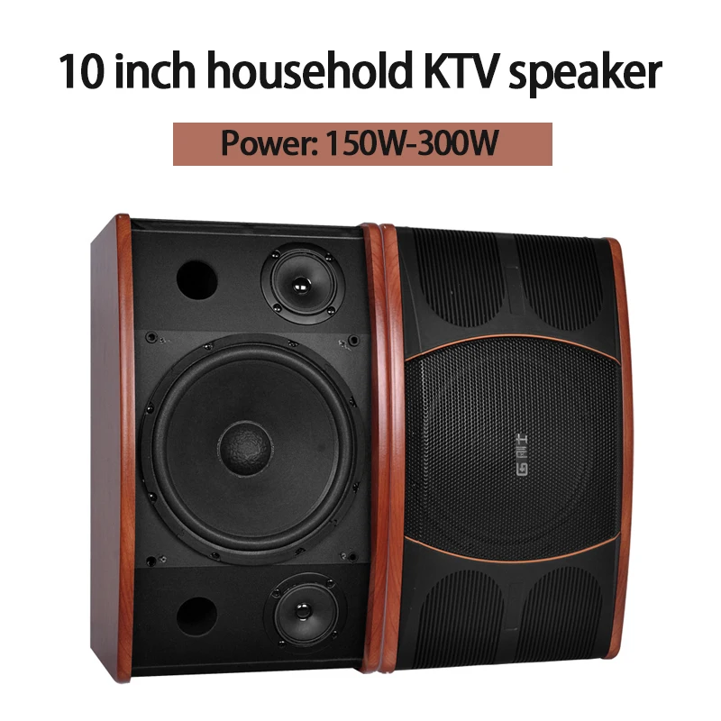 KYYSLB OK-258 150W-300W Karaoke Professional High Power Speaker Conference Bar Audio 10 Inch Home KTV Card Package | Электроника
