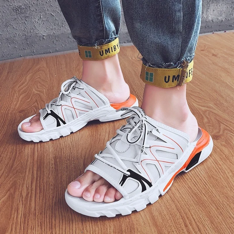 New Style Outdoor Fashion Slipper Men's Fashion Soft-Sole Street Cool Dual Purpose Slippers Summer Outer Wear Casual
New Style Outdoor Fashion Slipper Men's Fashion Soft-Sole Street Cool Dual Purpose Slippers Summer Outer Wear Casual