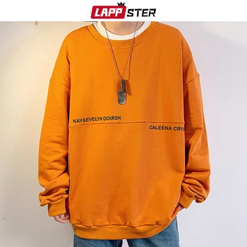 LAPPSTER Men Orange Harajuku Hoodie 2020 Pullover Mens Japanese Streetwear Sweatshirts Male Fake Two Pieces Korean Hoodies 5XL
LAPPSTER Men Orange Harajuku Hoodie 2020 Pullover Mens Japanese Streetwear Sweatshirts Male Fake Two Pieces Korean Hoodies 5XL