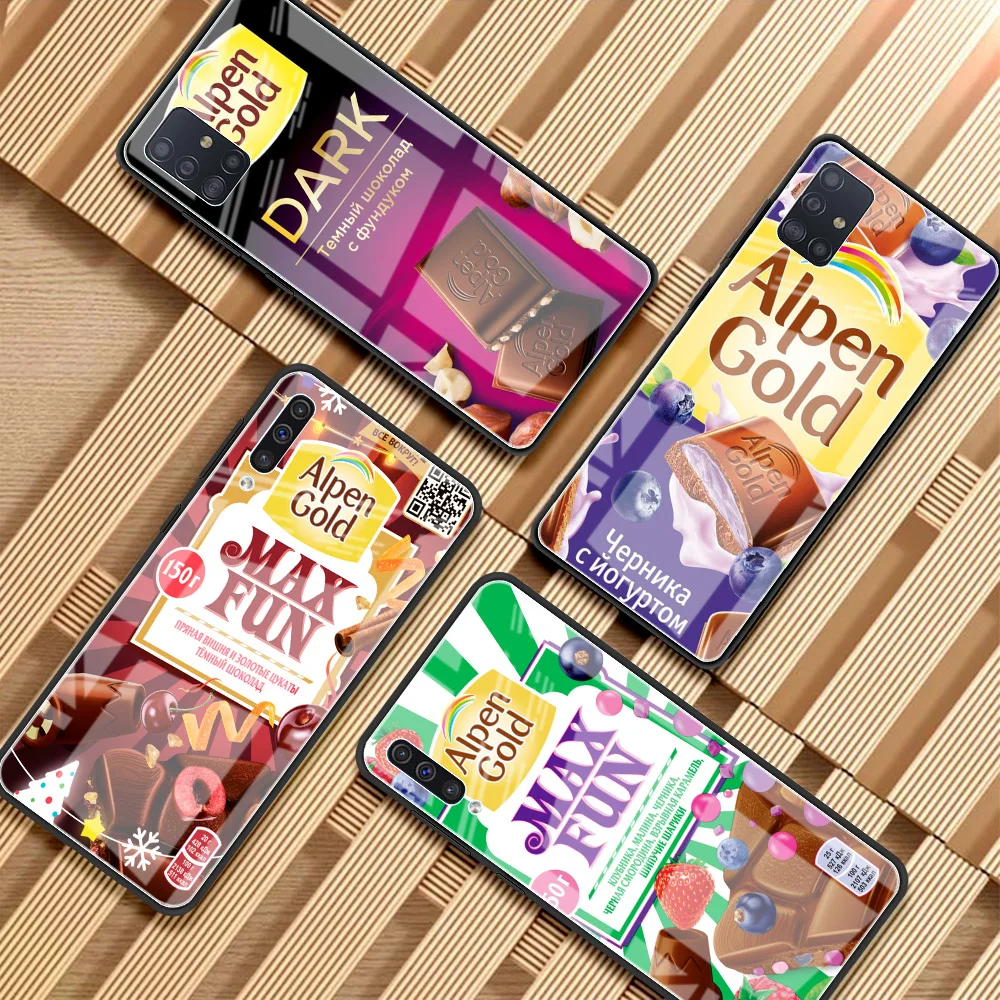 Стеклянный чехол для Samsung Galaxy A51 A12 A21s A71 A32 A50 A20e M51 M31 A70 A41 A31 A02s A30 | Мобильные