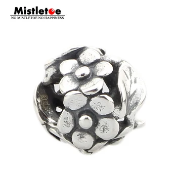 Mistletoe Jewelry Genuine 925 Sterling Silver ORNAMENTAL FLOWER Charms Beads Fits European Troll 3.0mm Bracelet
Mistletoe Jewelry Genuine 925 Sterling Silver ORNAMENTAL FLOWER Charms Beads Fits European Troll 3.0mm Bracelet