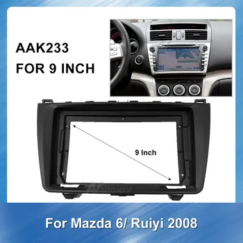 Double Din Radio Fascias Stereo Panel for Mazda 6 Ruiyi 2008 Dashboard Installation Surround Trim Kit Frame Adaptor Bezel
Double Din Radio Fascias Stereo Panel for Mazda 6 Ruiyi 2008 Dashboard Installation Surround Trim Kit Frame Adaptor Bezel