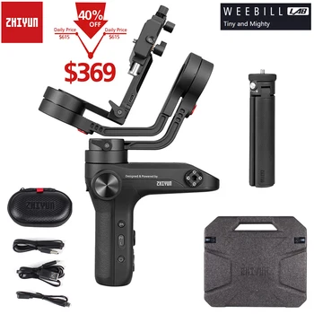 Zhiyun Official Weebill LAB 3-Axis Camera Handheld Gimbal Versatile Stabilizer Image Transm for Mirrorless Camera Maxload 3Kg
Zhiyun Official Weebill LAB 3-Axis Camera Handheld Gimbal Versatile Stabilizer Image Transm for Mirrorless Camera Maxload 3Kg