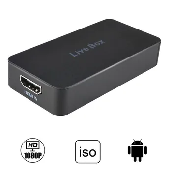 HDMI Game Capture Card Videos Record Cards For Xbox For PS 3/4, DVD/Computer/Set-top Box Outdoor Live Stream
HDMI Game Capture Card Videos Record Cards For Xbox For PS 3/4, DVD/Computer/Set-top Box Outdoor Live Stream