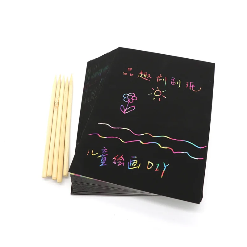 50 Sheets DIY Drawing And Graffiti Books Creative Art Scratch Painting Children's Handmade Puzzle Scraping Paper School Office
50 Sheets DIY Drawing And Graffiti Books Creative Art Scratch Painting Children's Handmade Puzzle Scraping Paper School Office