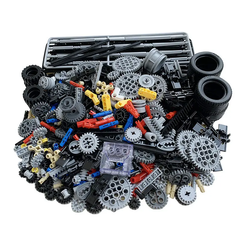 DIY MOC Gear Wheels Studless Beam Arms Pin Mechanical Model Bricks Building Block Technic Parts Accessory Set Creative KIDS Toys
DIY MOC Gear Wheels Studless Beam Arms Pin Mechanical Model Bricks Building Block Technic Parts Accessory Set Creative KIDS Toys