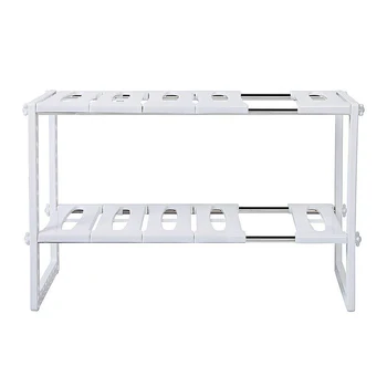 Adjustable Kitchen Storage Rack Metal Cupboard Storage Shelf Non-Skid Spice Rack Under Sink Shelf Kitchenware Organizer
Adjustable Kitchen Storage Rack Metal Cupboard Storage Shelf Non-Skid Spice Rack Under Sink Shelf Kitchenware Organizer