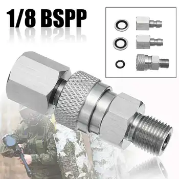 Gu n Filling Quick Connect Adapter Stainless PCP 1/8 BSPP with Plugs Fitting Connector Coupler for Toy Gu n
Gu n Filling Quick Connect Adapter Stainless PCP 1/8 BSPP with Plugs Fitting Connector Coupler for Toy Gu n