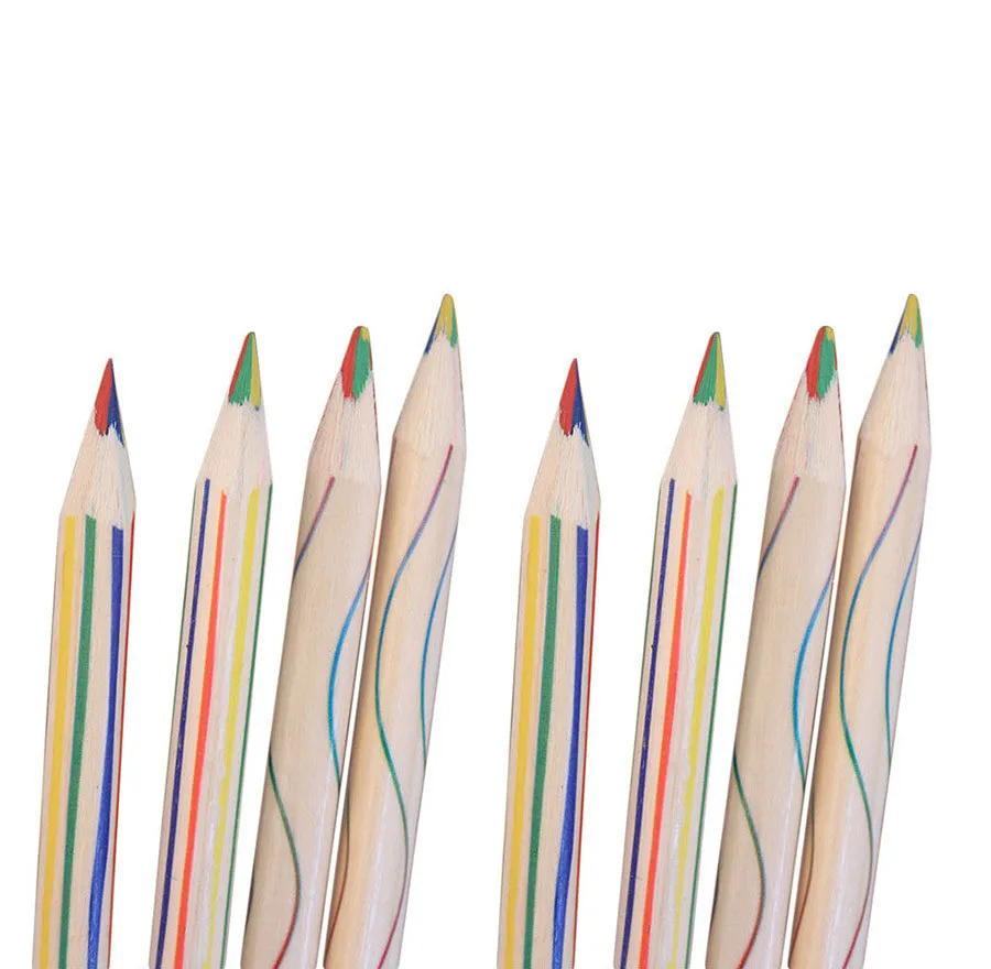 Color Pencil 8pcs Rainbow 4 in 1 Colored Pencils For Drawing Stationery lapices de colores profesionales dibujo crayon de Q70
Color Pencil 8pcs Rainbow 4 in 1 Colored Pencils For Drawing Stationery lapices de colores profesionales dibujo crayon de Q70