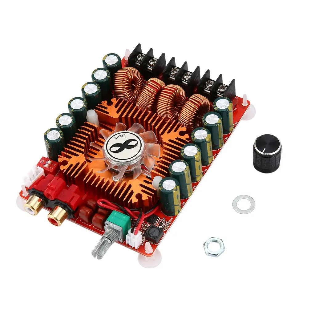 TDA7498E High Output Power Digital Amplifier Board 160W+160W Dual Channel Audio Stereo Power Amplifier Board Module
TDA7498E High Output Power Digital Amplifier Board 160W+160W Dual Channel Audio Stereo Power Amplifier Board Module