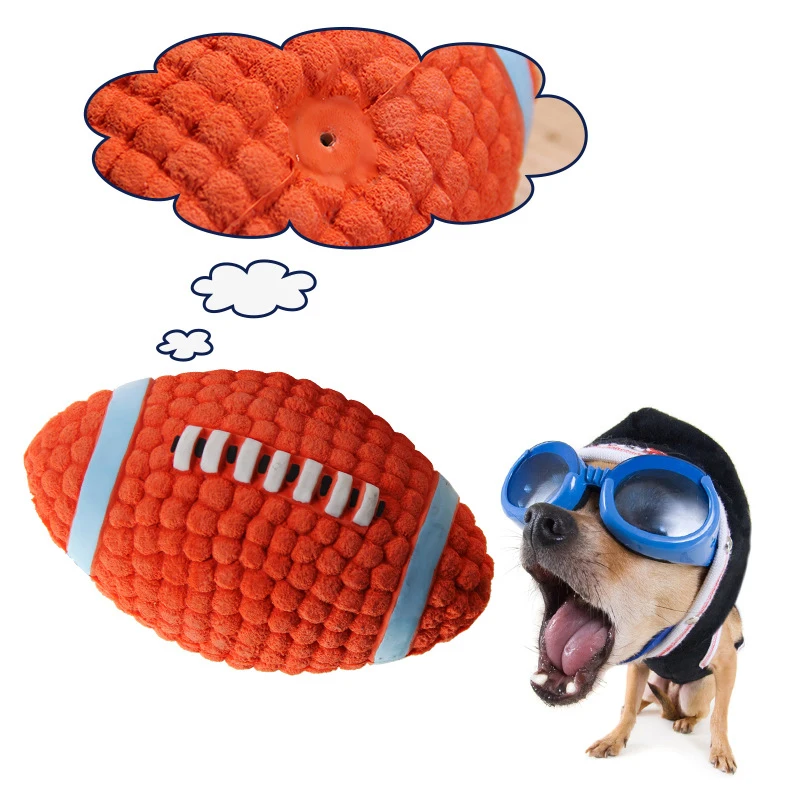 JORMEL Pet Toy Ball Interactive Latex Vocal Ball Clean Tooth Rugby Dog Toy Durability Chew Molar Toy Fit for All Pets
JORMEL Pet Toy Ball Interactive Latex Vocal Ball Clean Tooth Rugby Dog Toy Durability Chew Molar Toy Fit for All Pets