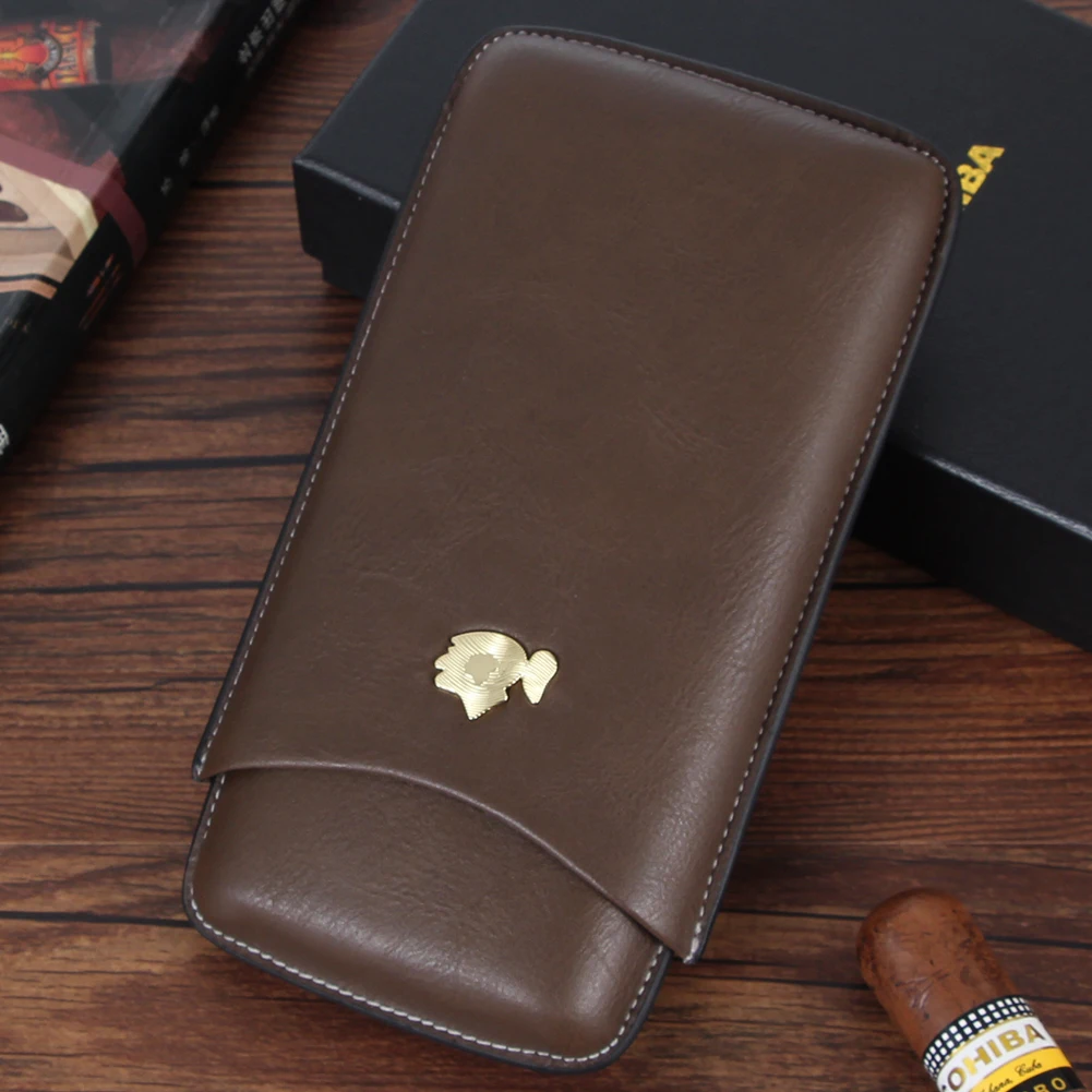 COHIBA Leather Cigar Case Travel Humidor Box Portable Woven Pattern 3 Tubes Holder Cigar Humidor
COHIBA Leather Cigar Case Travel Humidor Box Portable Woven Pattern 3 Tubes Holder Cigar Humidor