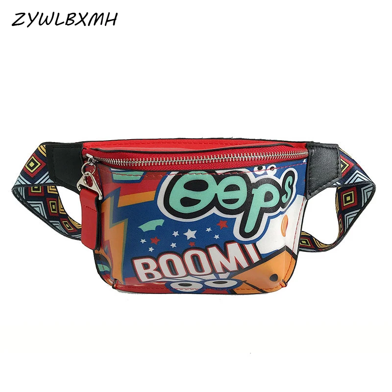 ZYWLBXMH Cartoon Anime Waist Packs Waterproof PU Leather Waist Bag Zipper Fanny Pack Chest Bag Women's Belt Bag riñonera mujer
ZYWLBXMH Cartoon Anime Waist Packs Waterproof PU Leather Waist Bag Zipper Fanny Pack Chest Bag Women's Belt Bag riñonera mujer