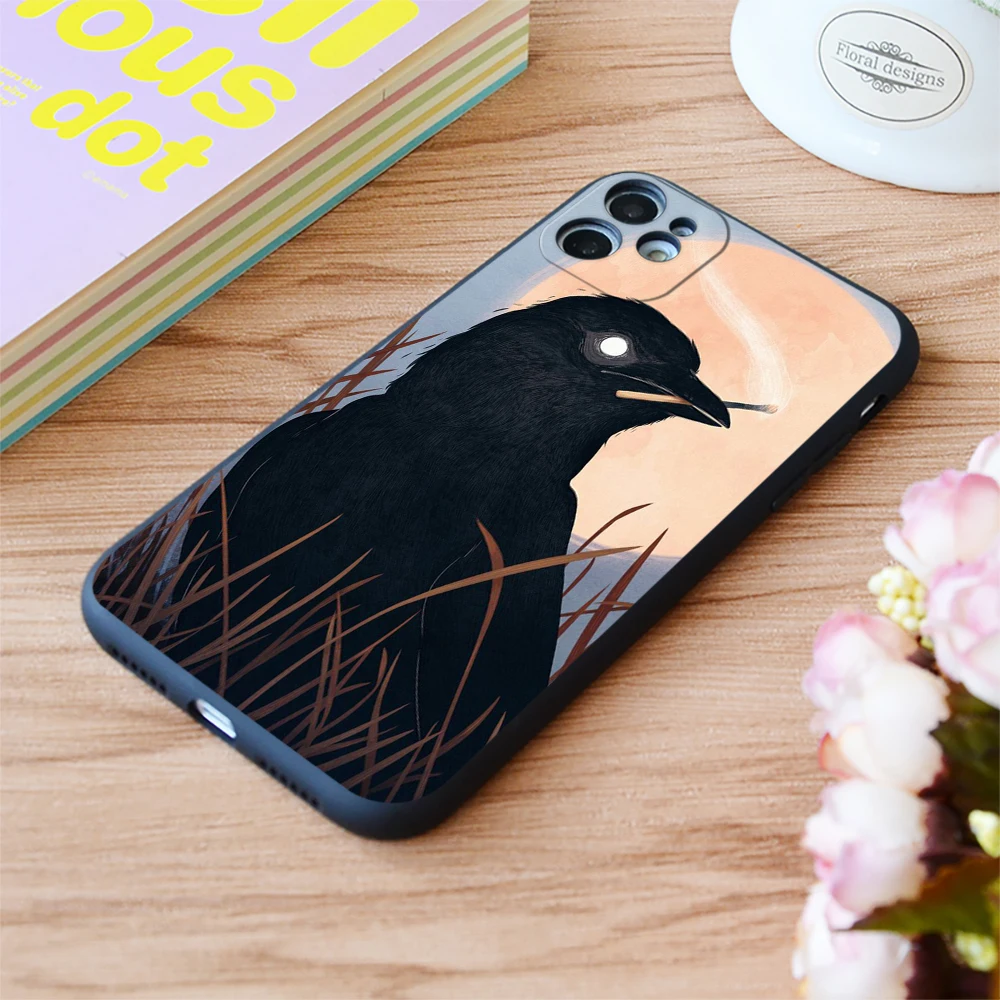 For iPhone Fire Crow Print Soft Matt Apple iPhone Case For 6 7 8 11 12 Plus Pro X XR XS MAX SE
For iPhone Fire Crow Print Soft Matt Apple iPhone Case For 6 7 8 11 12 Plus Pro X XR XS MAX SE