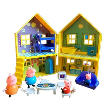 Peppa Pig Family Kids Toys Doll Sports Car luxury Villa Full Roles Action Figure Model Educational For Children Gifts
Peppa Pig Family Kids Toys Doll Sports Car luxury Villa Full Roles Action Figure Model Educational For Children Gifts