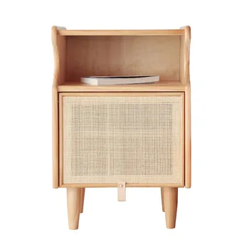 Bedroom Furniture Nightstand Japanese style solid wood rattan bedside table sofa side cabinet mesita de noche moveis para quarto
Bedroom Furniture Nightstand Japanese style solid wood rattan bedside table sofa side cabinet mesita de noche moveis para quarto