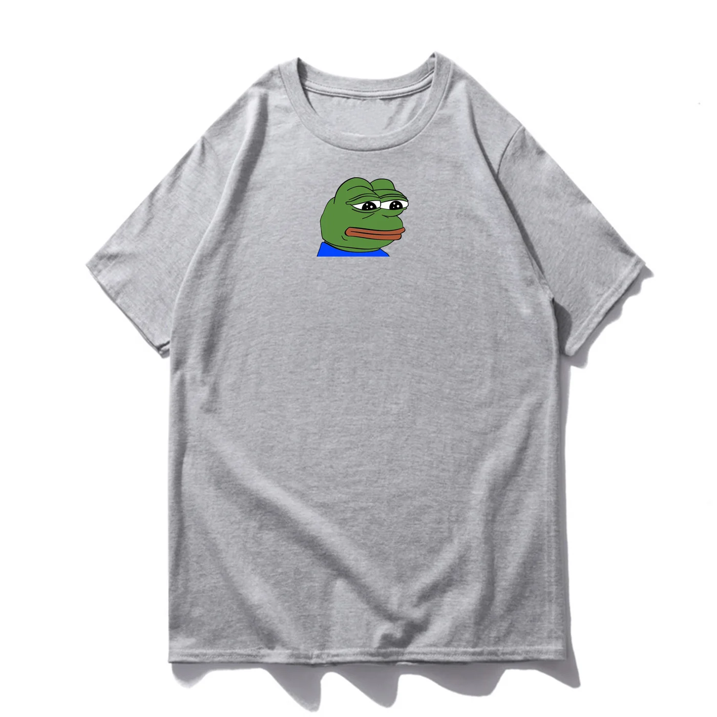 Frog Pepe Anime Print T Shirt 2019 New Style Sad Frog Pepe Comic Short Sleeve T-Shirt Mens Summer Casual Cotton Fashion Tops Tee
Frog Pepe Anime Print T Shirt 2019 New Style Sad Frog Pepe Comic Short Sleeve T-Shirt Mens Summer Casual Cotton Fashion Tops Tee