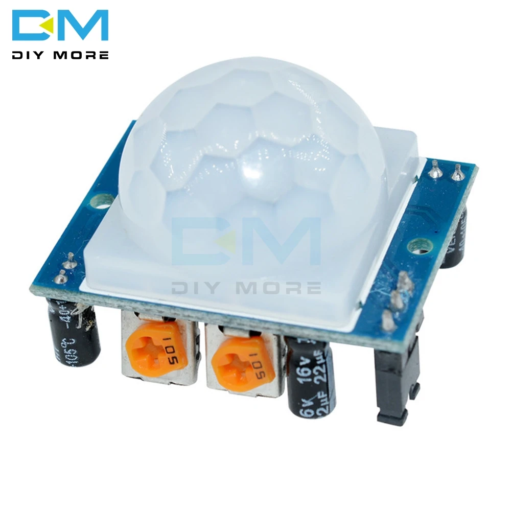 5PCS HC-SR501 Body Human Sensor Module Adjust IR Pyroelectric Infrared PIR Motion Sensor Detector Module For Arduino
5PCS HC-SR501 Body Human Sensor Module Adjust IR Pyroelectric Infrared PIR Motion Sensor Detector Module For Arduino