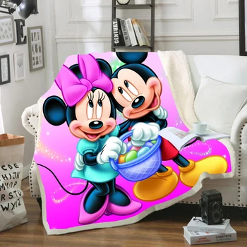 Disney Minnie Mickey Mouse blanket Gifts Baby Plush Blanket Throw Sofa Bed Cover Single Twin Bedding for Boys Girls Children
Disney Minnie Mickey Mouse blanket Gifts Baby Plush Blanket Throw Sofa Bed Cover Single Twin Bedding for Boys Girls Children