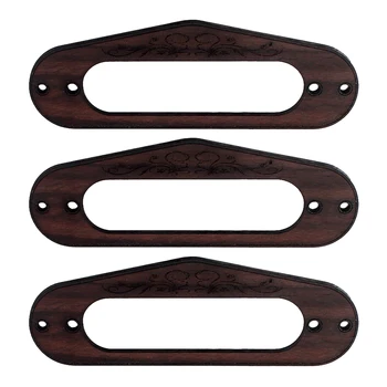 3pcs Pickup Frame Plastic Single Coil Durable Wood Mounting Ring Humbucker Frame Pickup Frame for Musical Instrument Guitar Bass
3pcs Pickup Frame Plastic Single Coil Durable Wood Mounting Ring Humbucker Frame Pickup Frame for Musical Instrument Guitar Bass
