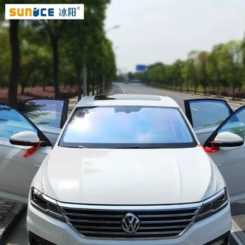 Original SUNICE 1.52x6m 65%VLT Window Tint for Whole Car Window Self-adhesive Nano Ceramic Tint for Car Window Sunshade Vinyl
Original SUNICE 1.52x6m 65%VLT Window Tint for Whole Car Window Self-adhesive Nano Ceramic Tint for Car Window Sunshade Vinyl