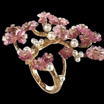 NPKDS Exquisite Gold Flower Inlay Zircon Pearl Rings for Women Romantic Love Bridal Wedding Band Engagement Party Ring
NPKDS Exquisite Gold Flower Inlay Zircon Pearl Rings for Women Romantic Love Bridal Wedding Band Engagement Party Ring